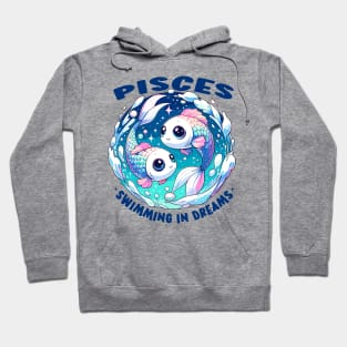 Pisces: Celestial Koi Fish gift Hoodie